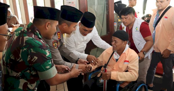 Dandim 0705/Magelang Ikut Sambut Kepulangan Jamaah Haji