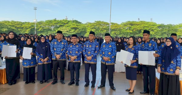 Wali Kota Makassar Kukuhkan 679 PPPK Formasi Guru