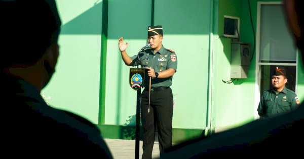 Dandim 0719/Jepara Bacakan Amanat Panglima TNI
