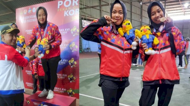 Persit Yonarmed 3/NP Sabet Juara I Tenis Putri PORNAS XVI Korpri 2023