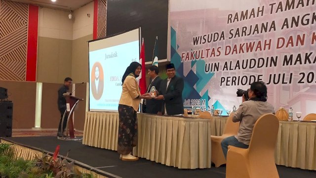 Lepas 86 Alumni FDK UIN Alauddin, Firdaus Muhammad: Mereka Ngabdi Untuk Masyarakat