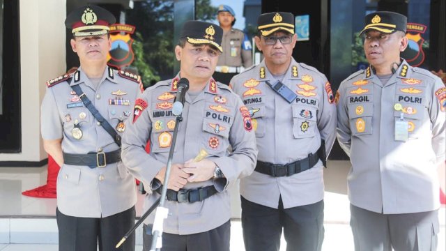 4 PJU Polda Jateng Berganti dan 5 Kapolres