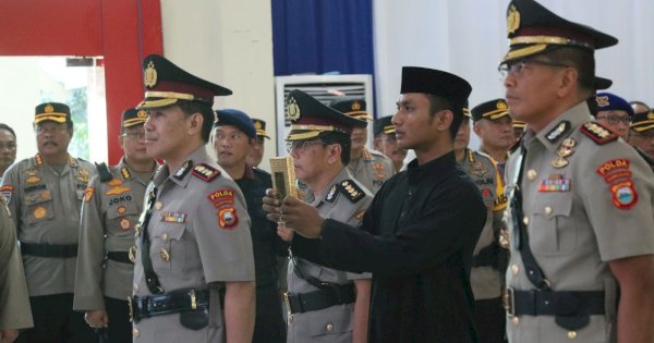 Polda Sulsel Pimpin Sertijab 4 PJU dan 4 Polres