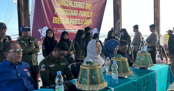 Rangkaian Kirab Pemilu, KPU Kota Makassar Menyasar Kelompok Nelayan