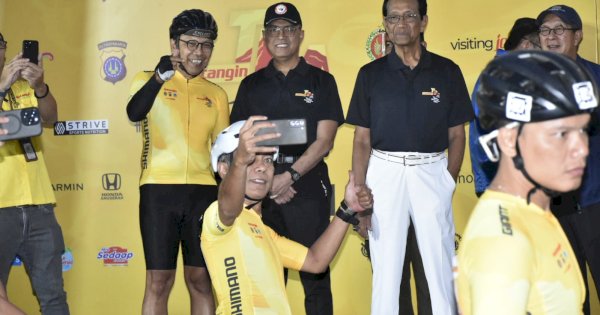 Gubernur DIY dan Danrem 072/Pamungkas Hadiri Tour de Ambarrukmo 2023 