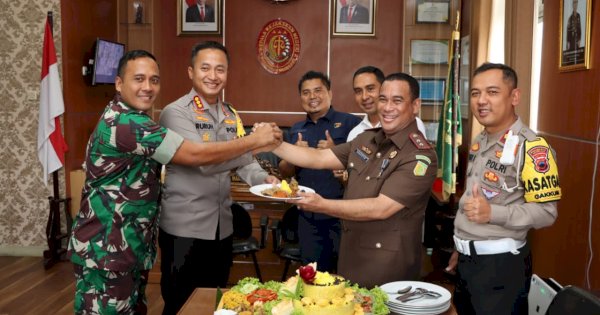 Dandim 0705 dan Kapolresta Magelang Datangi Kantor Kejaksaan