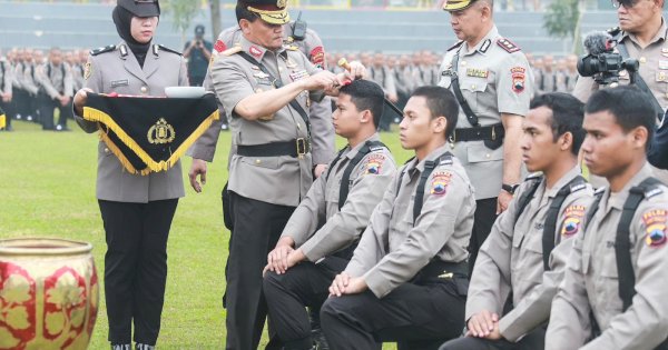 726 Caba Polri Masuk SPN Polda Jateng