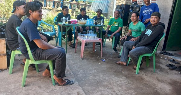 DPC PKB Makassar Makan Bersama Warga dan Dengar Aspirasi