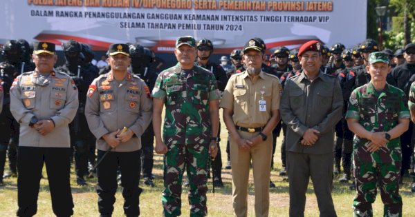 Hadapi Kerawanan Pemilu 2024 Kodam IV/Diponegoro Gelar Latihan Bersama