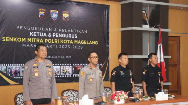 Wakapolres Magelang Kota : “Senkom Miliki Peran Strategis Ciptakan Kamtibmas”