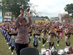 Tarian Sluku-sluku Bathok Polres Magelang Kota Berhasil Pecahkan Rekor MURI Dunia