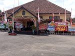 Polri Berulang Tahun ke-77, Polsek Muntilan Dipenuhi Karangan Bunga