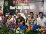 Danramil Muntilan Bersholawat Bersama Ribuan Umat Muslim Magelang Raya