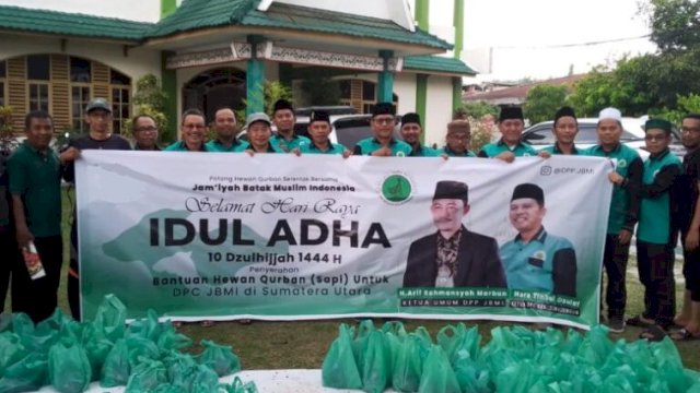 JBMI salurkan hewan qurban 1444 H. Foto:Istimewa 