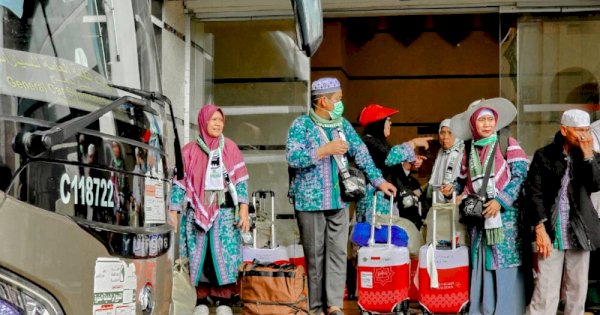 42.605 Jemaah Haji Gelombang I Telah Tiba di Tanah Air