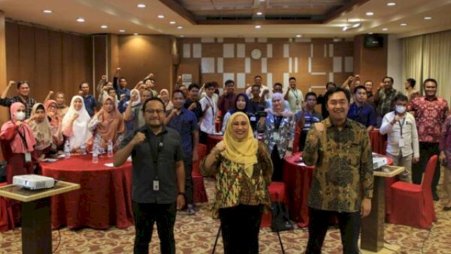 Peserta pelatihan IPDMIP Ditjen Bina Pembangunan Daerah Kemendagri di Makassar beberapa waktu lalu. Foto:Istimewa 