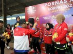 Sabet Medali Emas, Tenis Lapangan Putri Jateng Cetak Sejarah di Pornas Korpri