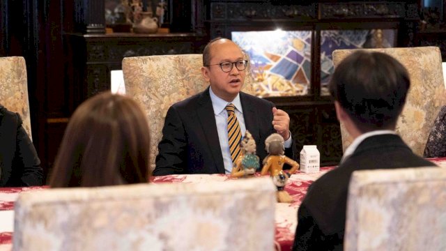 Rosan Roeslani, Dubes Indonesia untuk Amerika Serikat dilantik menjadi Wamen BUMN. Foto:Instagram@rosanroeslani