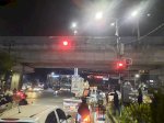 Tim URC Sarpras Dishub Makassar Hingga Malam &#8216;Berjibaku&#8217; Perbaiki Traffic Light