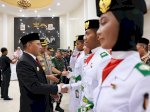 Danny Pomanto Kukuhkan Pasukan Pengibar Bendera Pusaka Kota Makassar 2023