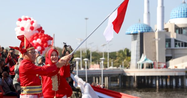 Pemkot Makassar Launching Empat Program Inovasi di Upacara HUT RI ke-78