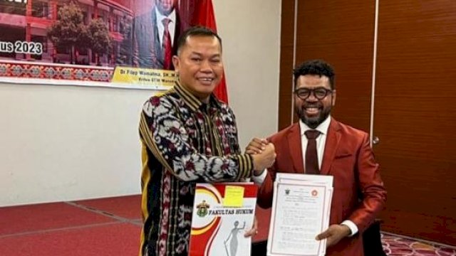 Pengembangan Ilmu Hukum, STIH Manokwari kolaborasi degan Fakultas Hukum Unhas. Foto: istimewa 