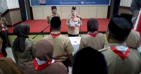 Lantik Pengurus Majelis Pembimbing dan Pembina Pramuka, Fatmawati Rusdi Tekankan Peran Penting Pramuka