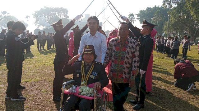 Masuki Pensiun, Kapolres Magelang Kota Pimpin Upacara Wisuda Purna Tugas