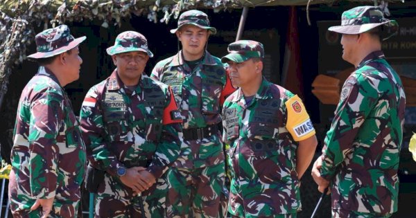 Tim Wasev Mabes TNI AD Datangi Daerah Latihan Yonarmed 11 Kostrad
