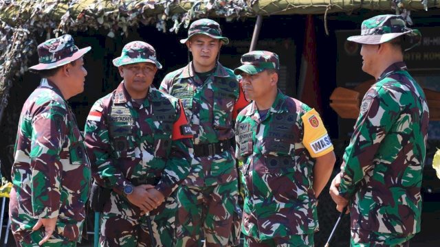 Tim Wasev Mabes TNI AD Datangi Daerah Latihan Yonarmed 11 Kostrad