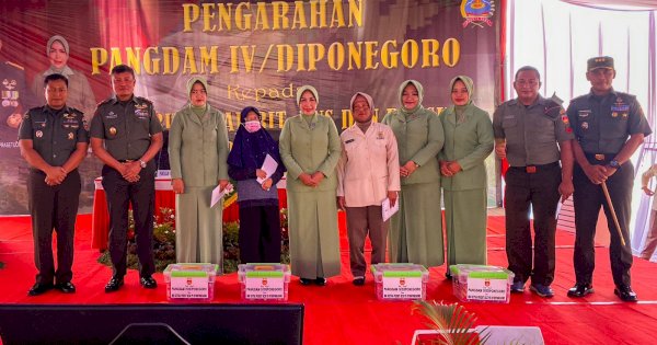 Kunjungi Kodim Jajaran, Pangdam IV/Diponegoro Pesan Jaga Harmonisasi Keluarga