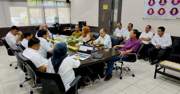 Pastikan Program Strategis Berjalan Baik, Tim Ahli Wali Kota Monev Dengan Dinas PU Makassar