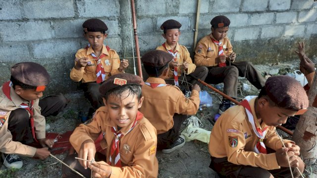 SD Negeri Jamus 2 Juara 3 Lomba Jamran Pramuka 2023