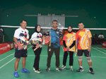 Sambut HUT RI ke-78, Korem 073/Makutarama Gelar Turnamen Bulu Tangkis Danrem Cup