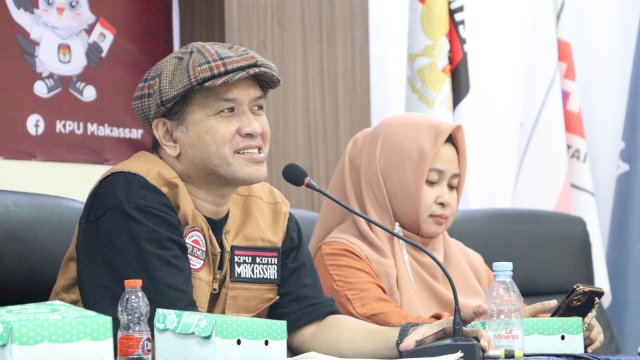 Anggota Divisi Teknis Penyelenggaraan, KPU Kota Makassar, Gunawan Mashar.