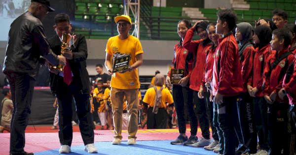 Kejuaraan Taekwondo Piala Kapolda DIY Ditutup, Danrem Ucapkan Selamat ke Peserta