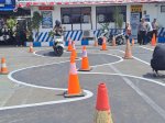 Polres Magelang Kota Tiadakan Ujian Praktik SIM C Zig-zak 8