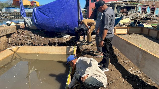 Atasi Limbah Domestik, Pemkot Makassar Bangun Bak Instalasi IPAL di Bontorannu