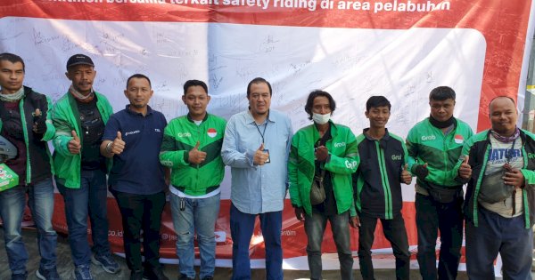 SPJM Meriahkan HUT RI 78, Gaet Ojol Servis Motor Gratis