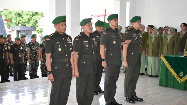 Dua Pejabat Utama Korem 072/Pamungkas Berganti