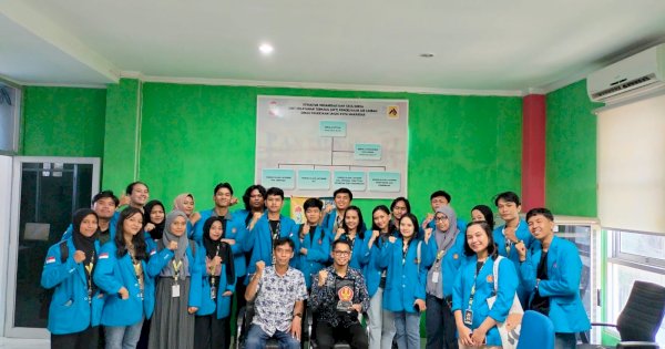 56 Mahasiswa Untad Palu Kunjungi UPT BLUD Dinas PU Makassar