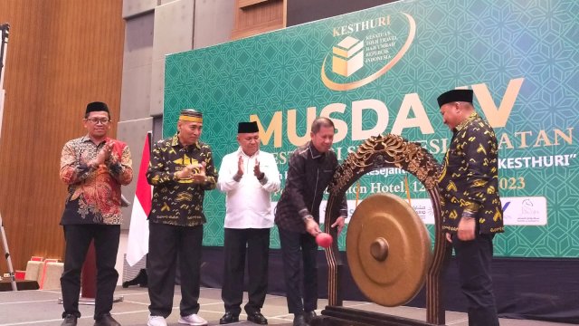 Musda IV Kesatuan Tour Travel Haji dan Umroh Resmi Digelar di Makassar