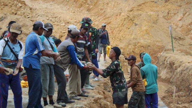 Sebulan Program TMMD Kodim 1428/Mamasa Tak Akan Dilupa Warga Balla Tumuka