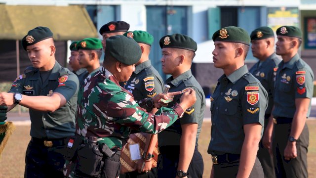 11 Prajurit Terbaik Yonarmed 11 Kostrad Pindah Santuan
