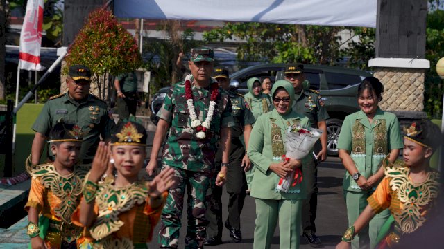 Danrem 072/Pamungkas Kunjungi Kodim 0730/Gunung Kidul