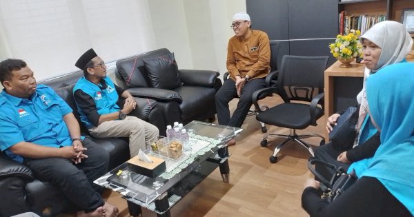 Kunjungi Wahdah Islamiyah Makassar, Partai Gelora Siap Kolaborasi Dalam Dakwah