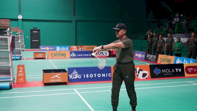 Kejuaraan Bulu Tangkis Danrem 072/Pamungkas Cup Resmi Dibuka