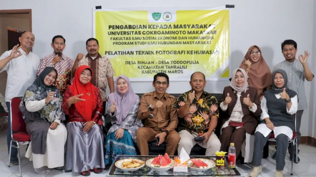 32 Dosen dari Universitas Cokroaminoto Makassar Edukasi Warga Toddopulia Maros