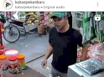 Beli Sebatang Rokok, Pria Bertopi Hijau ini Pulang Bawa kabur Beras 2 Karung dan Tabung Gas