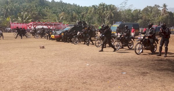 Polresta Magelang Gelar Latihan Sispamkota Rayonisasi Kedu Raya